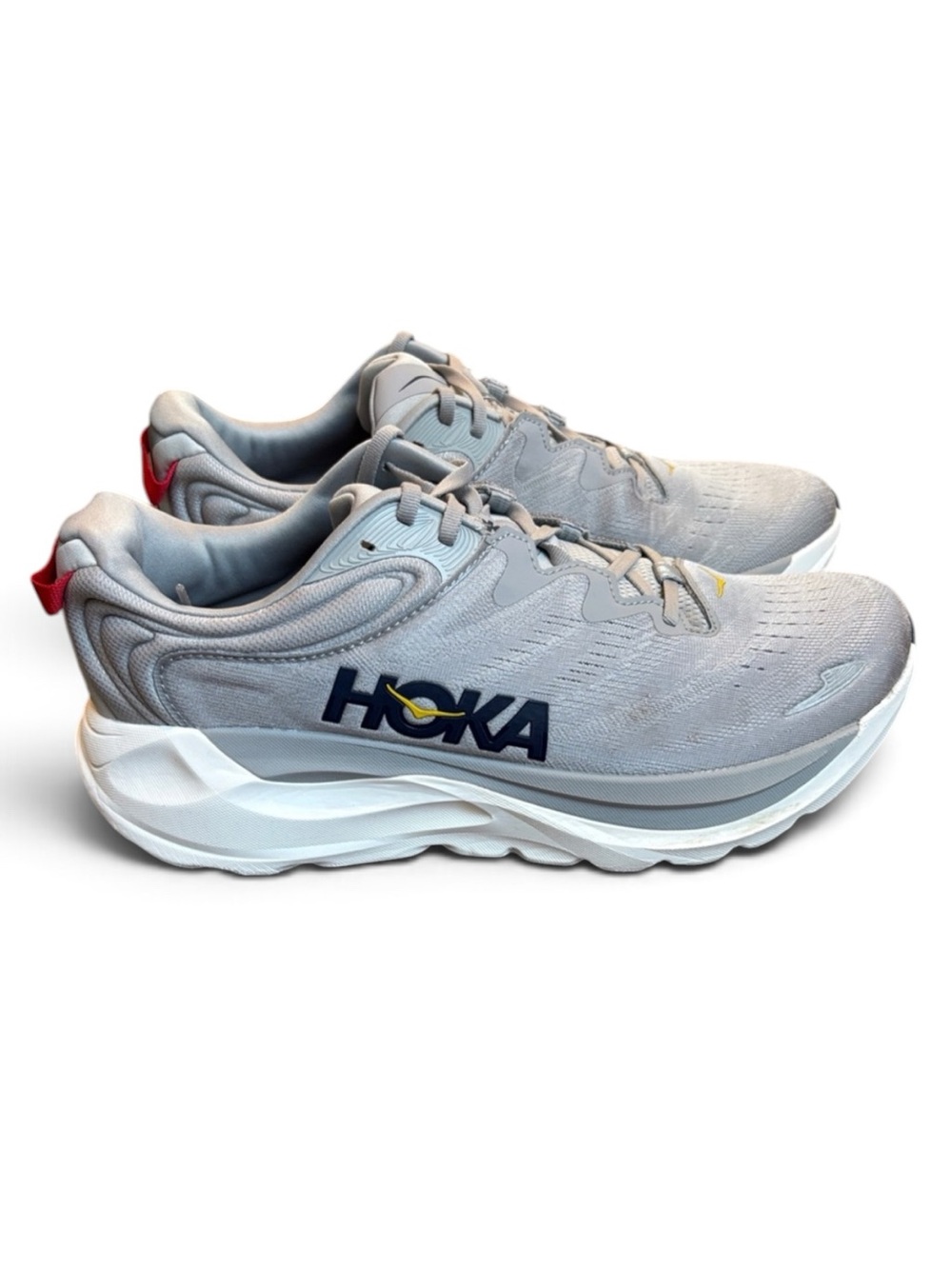 Hoka Gaviota 6 Running Shoes Men’s 12.5 Stellar Grey/Stardust